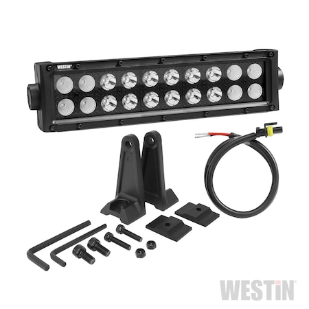Westin Automotive ALL B-FORCE LED LIGHT BAR DOUBLE ROW 10 IN COMBO W/3W CREE 09-12212-20C